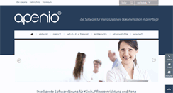 Desktop Screenshot of apenio.de